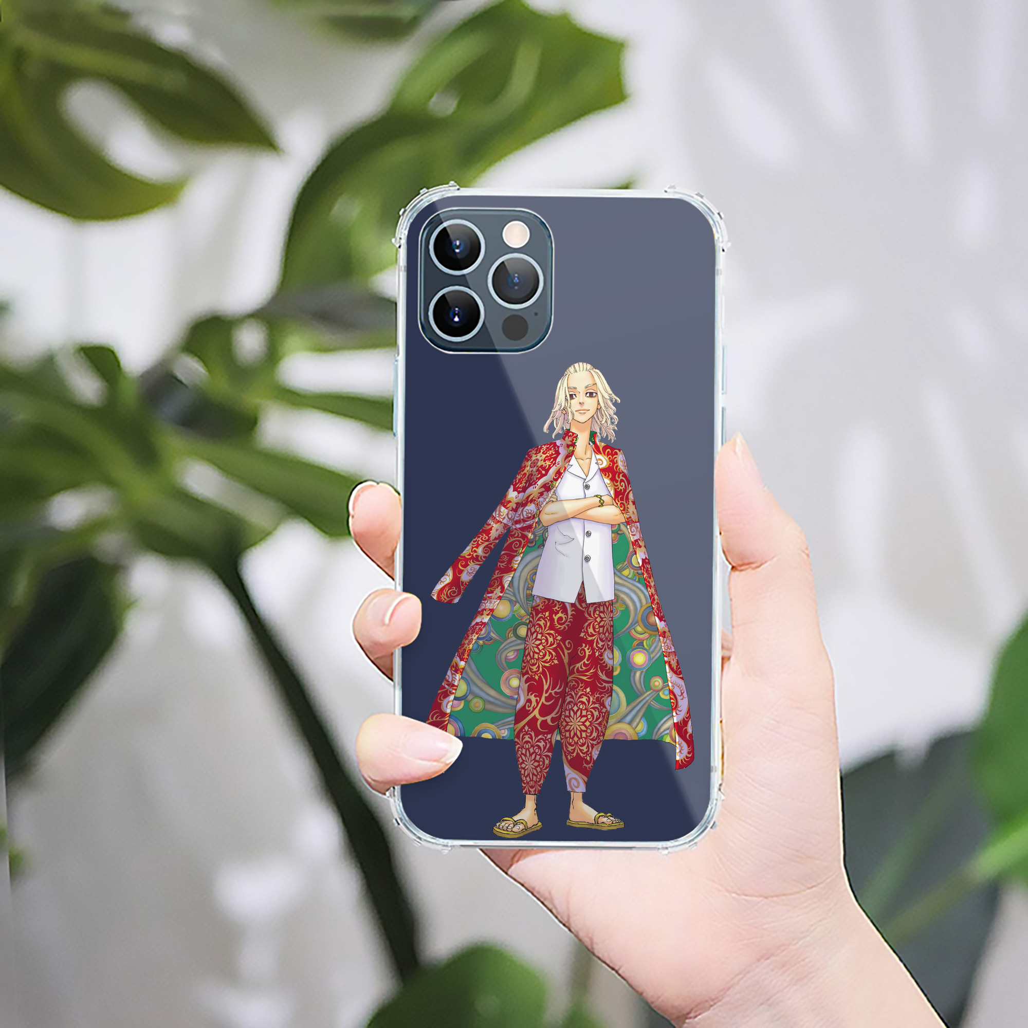 （画像用） 東京リベンジャーズ Tokyo Revengers 【iPhone 12シリーズ対応】透明スマホケース（クリアソフトケース）